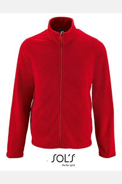 Men´s Plain Fleece Jacket Norman 02093 von...