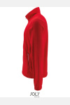 Men´s Plain Fleece Jacket Norman 02093 von SOL´S, Farbe Red, Größe: XXL